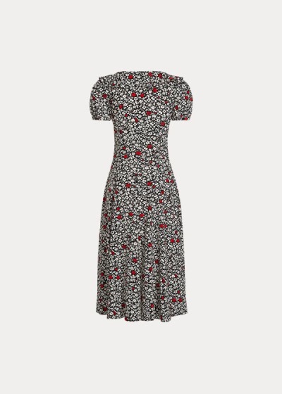 Women's Polo Ralph Lauren Floral Crepe Dresses | 035189MNE